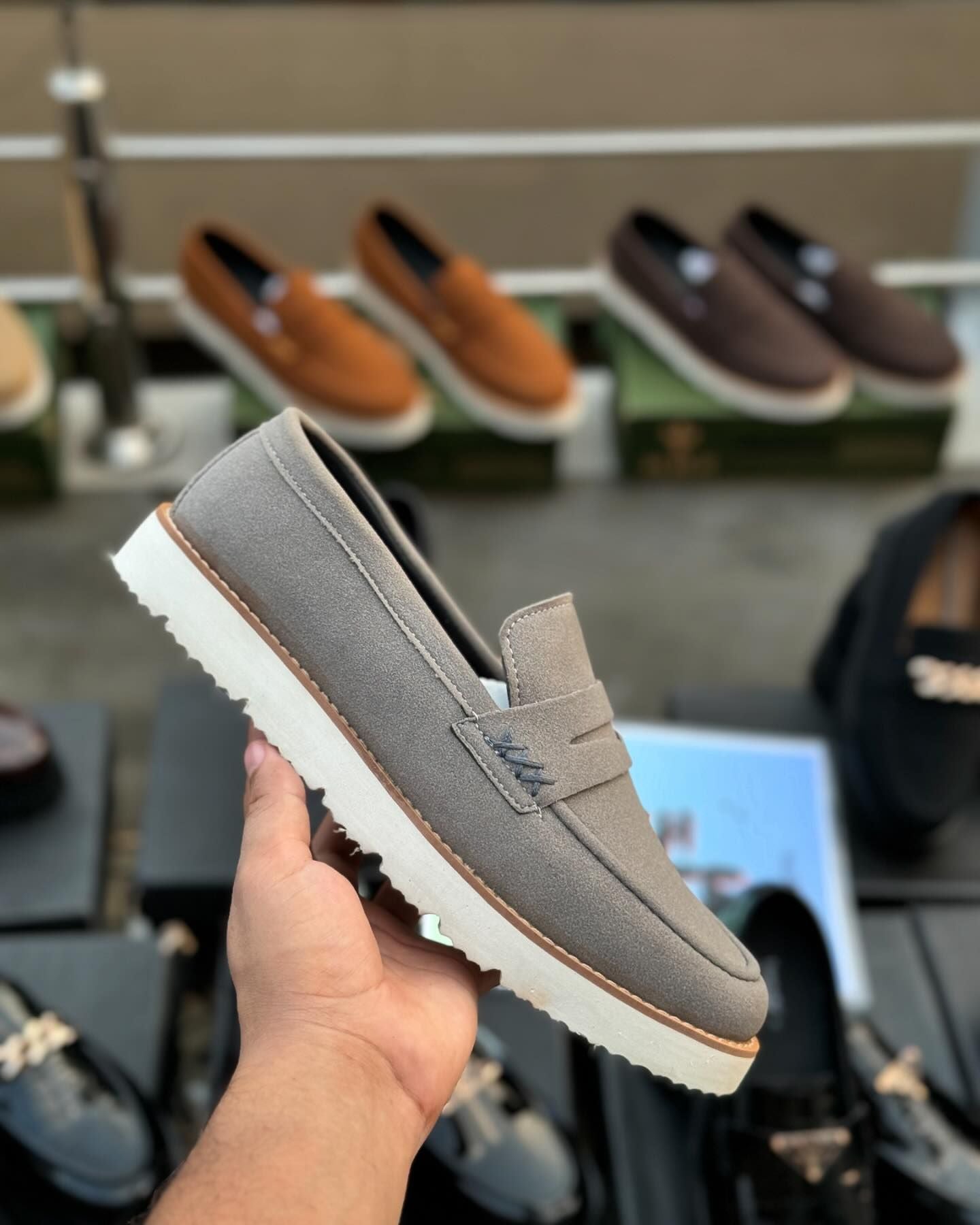 SUEDE LEATHER SNEAKERS